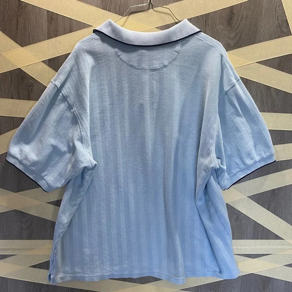 Big & Tall Chaps Polo Shirt (Carolina Blue) 2XB - Picture 3 of 3